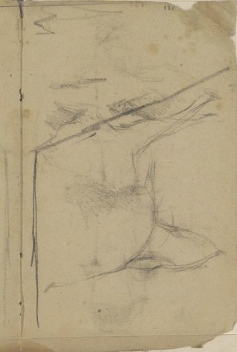 Horse's head, seen from behind