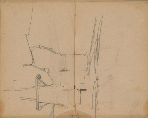City view with a mill, possibly Delft