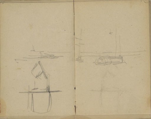 Studies, including of ships