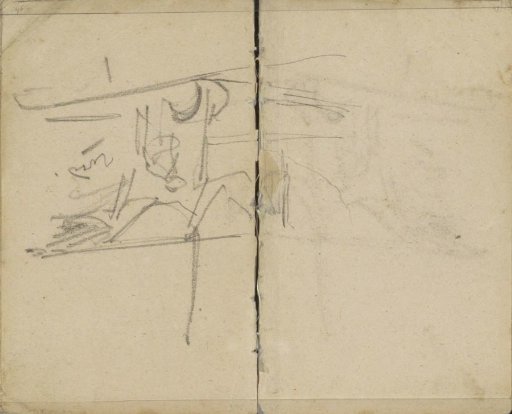 Figure, possibly on or near a boat