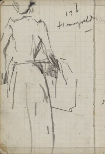 Maid, seen from behind