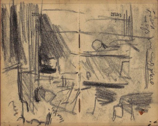 Figures at an organ