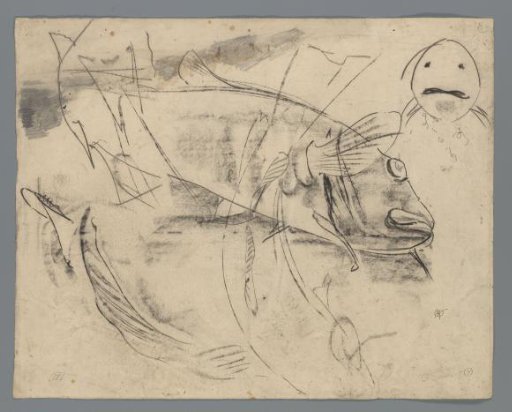 Sketch Sheet with Fish