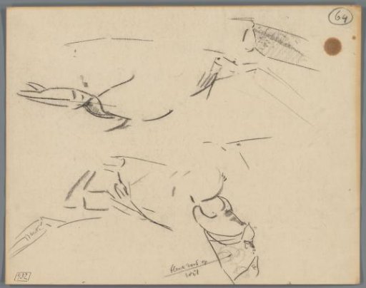 Studies of the claws of lobsters