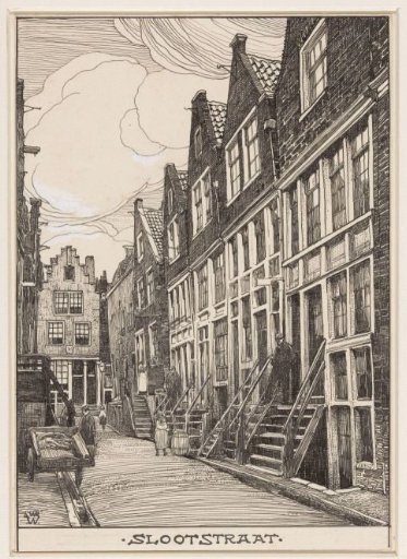 The Slootstraat in Amsterdam
