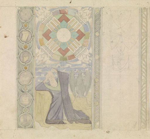 Design for the Second Bossche Wall: vision of John on Patmos