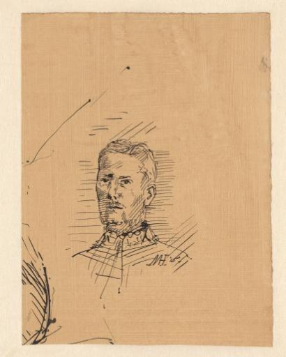 Head of a man