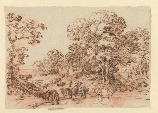 Cattle by a Water