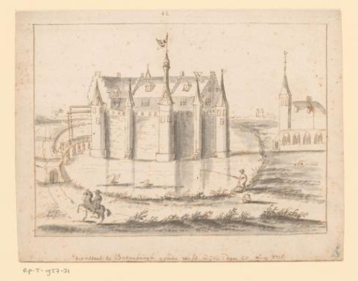 View of Batenburg Castle