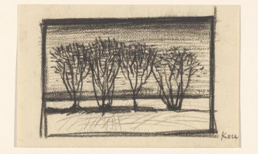 Four trees in a row
