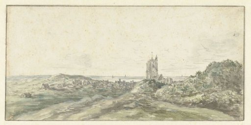 View of Egmond aan Zee