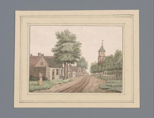 View of Meliskerke in Zeeland
