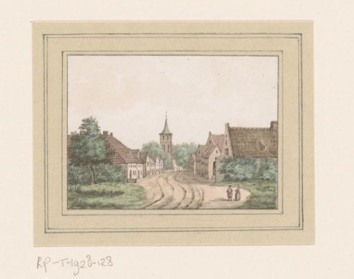 View of Meliskerke in Zeeland