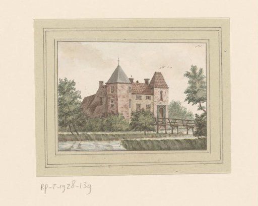 View of Kasteel de Wildt near Gendringen