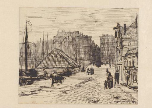 Quay in a City