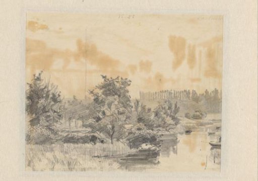 Landscape with the River Berkel