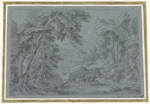 Landscape with River and a Castle in the Distance