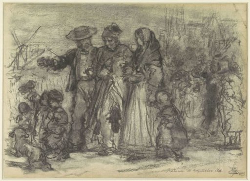 Return of an old soldier, after the battle of Waterloo