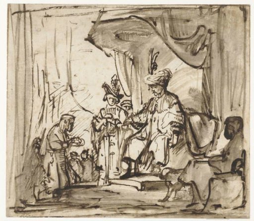 The Messenger with the Crown of Saul for David