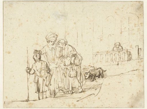 Abraham Casting Out Hagar and Ishmael