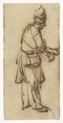 Standing Man with an Outstretched Arm