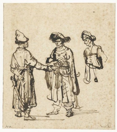 Three Orientals in Conversation