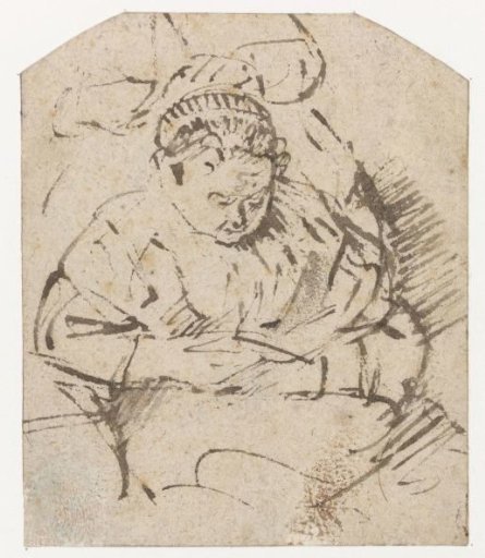 A Woman at her Toilette