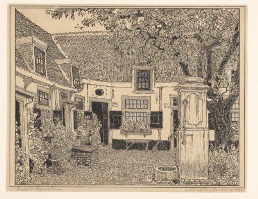 Hofje van Loo in Haarlem