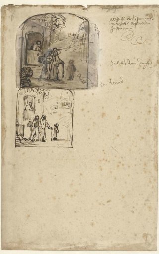 Two Sketches of the Dismissal of Hagar