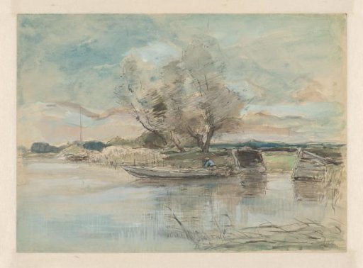 Rowing Boat at the Water's Edge