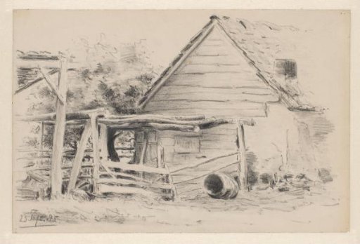 Small farmhouse, formerly on the Ziepsche road, Arnhem