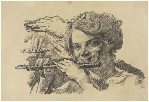 Flute player