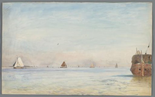Ships on the Zeeland waters