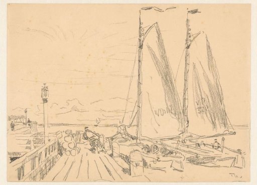 Two boats at the jetty