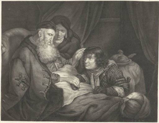 Isaac blesses Jacob