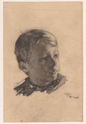 Head of a boy