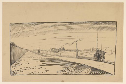 View of a Road near a Harbor