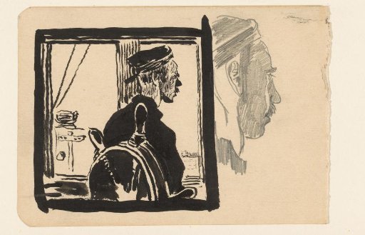 Helmsman in a Wheelhouse