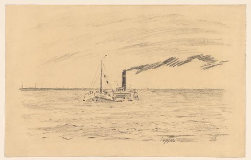 View of a Hopper at Water