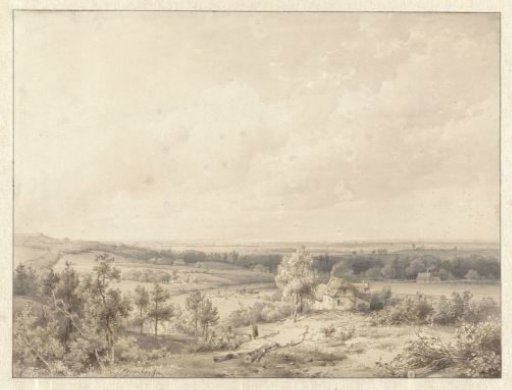 View towards Alkmaar from the dunes at Schoorl
