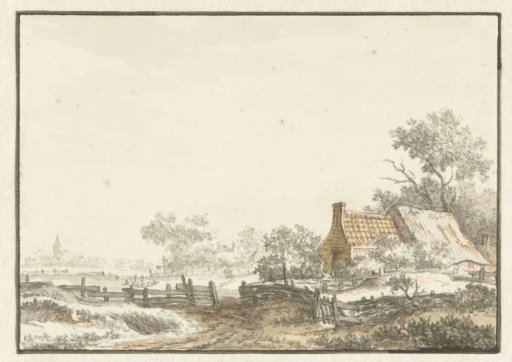 Landscape with Farmhouse