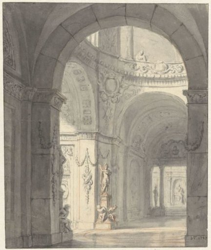 Interior of a palace