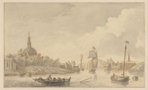 Town on the water