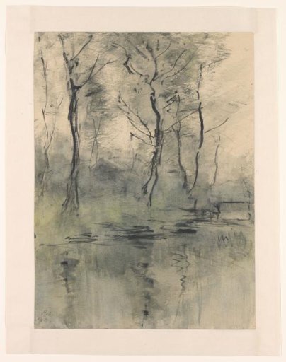 Pond in the forest