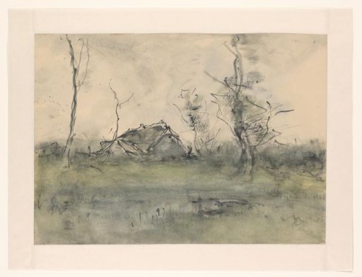 Farmhouse in a landscape