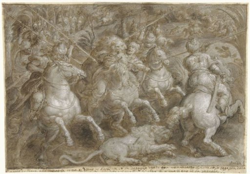Hunt of Persian Lions