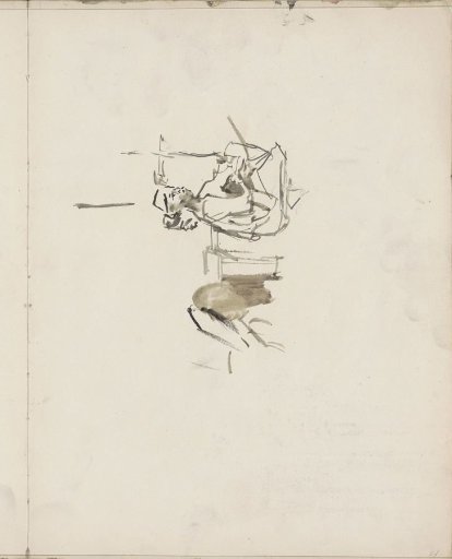 Seated figures