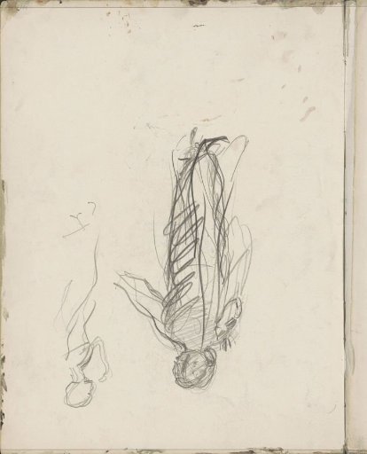 Two standing figures, possibly dancers