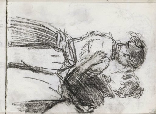 Two dancing women