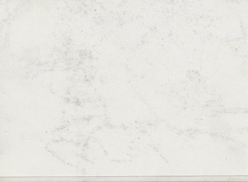 Rubbing of the chalk drawing on sheet 8 recto